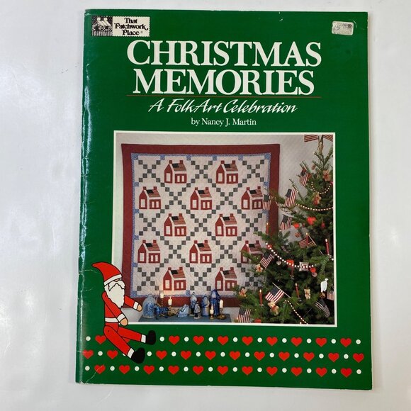 The Patchwork Place Christmas Memories: A Folk Art Celebration Quilting Book - Picture 1 of 4